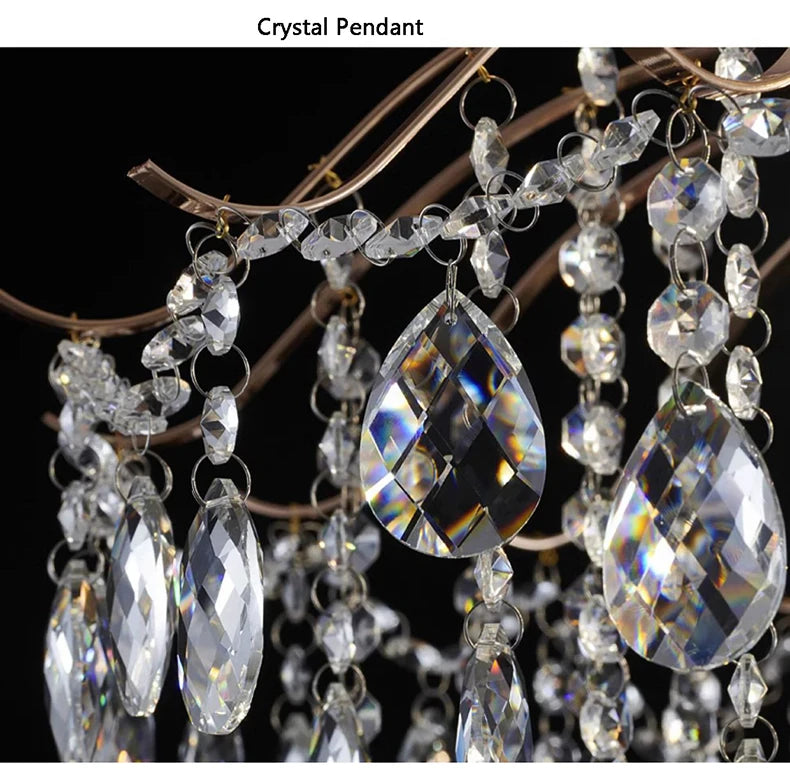 Modern Crystal LED Chandelier