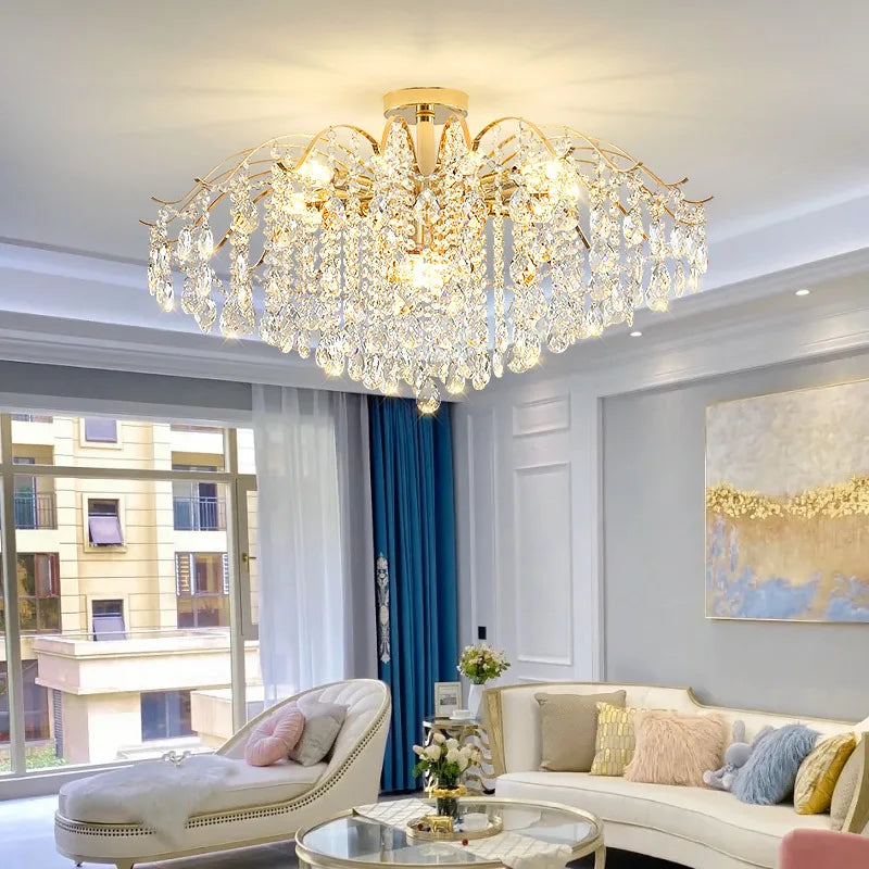 Modern Crystal LED Chandelier