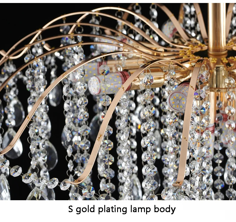 Modern Crystal LED Chandelier