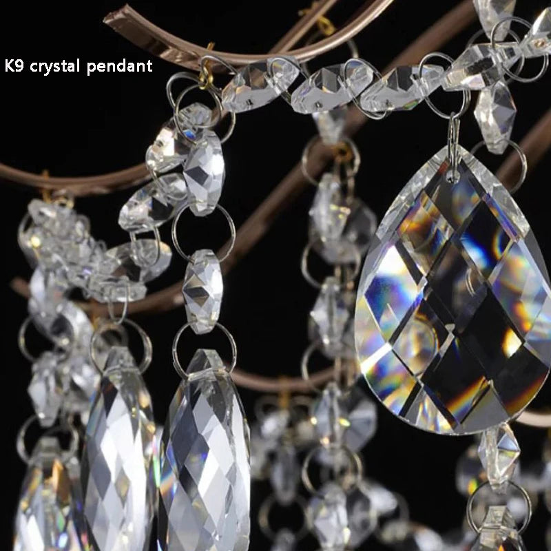 Modern Crystal LED Chandelier