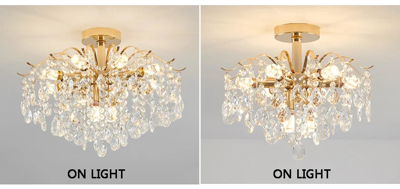 Modern Crystal LED Chandelier