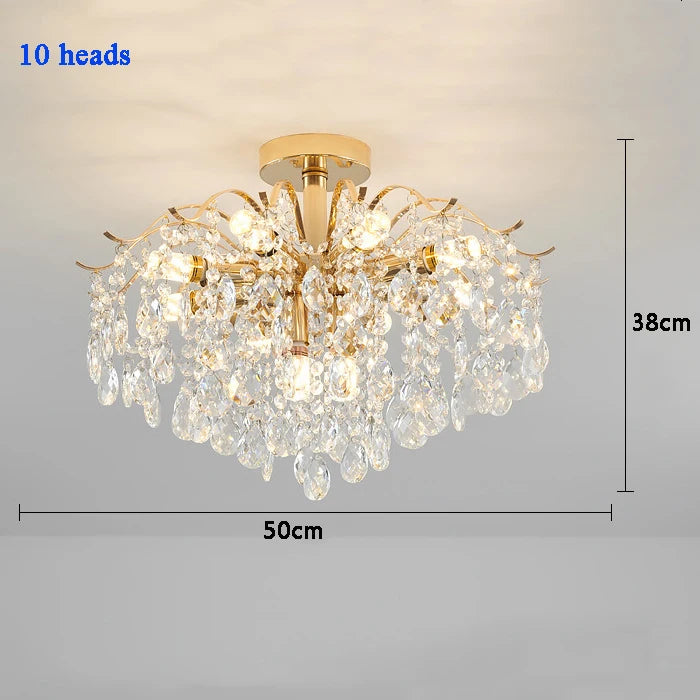 Modern Crystal LED Chandelier