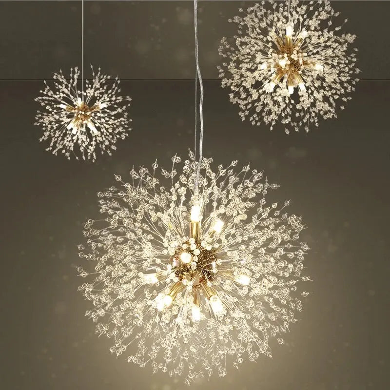 The Spiky LED Chandelier