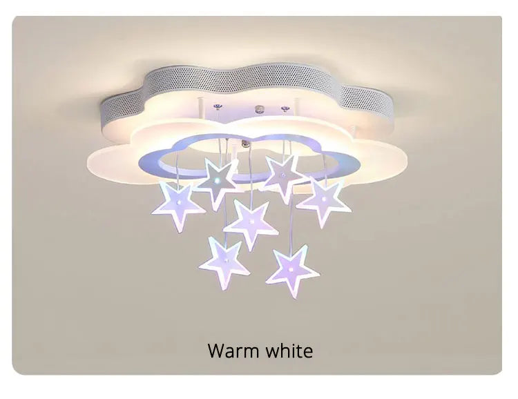 The Star Ceiling Light For Child Bedroom