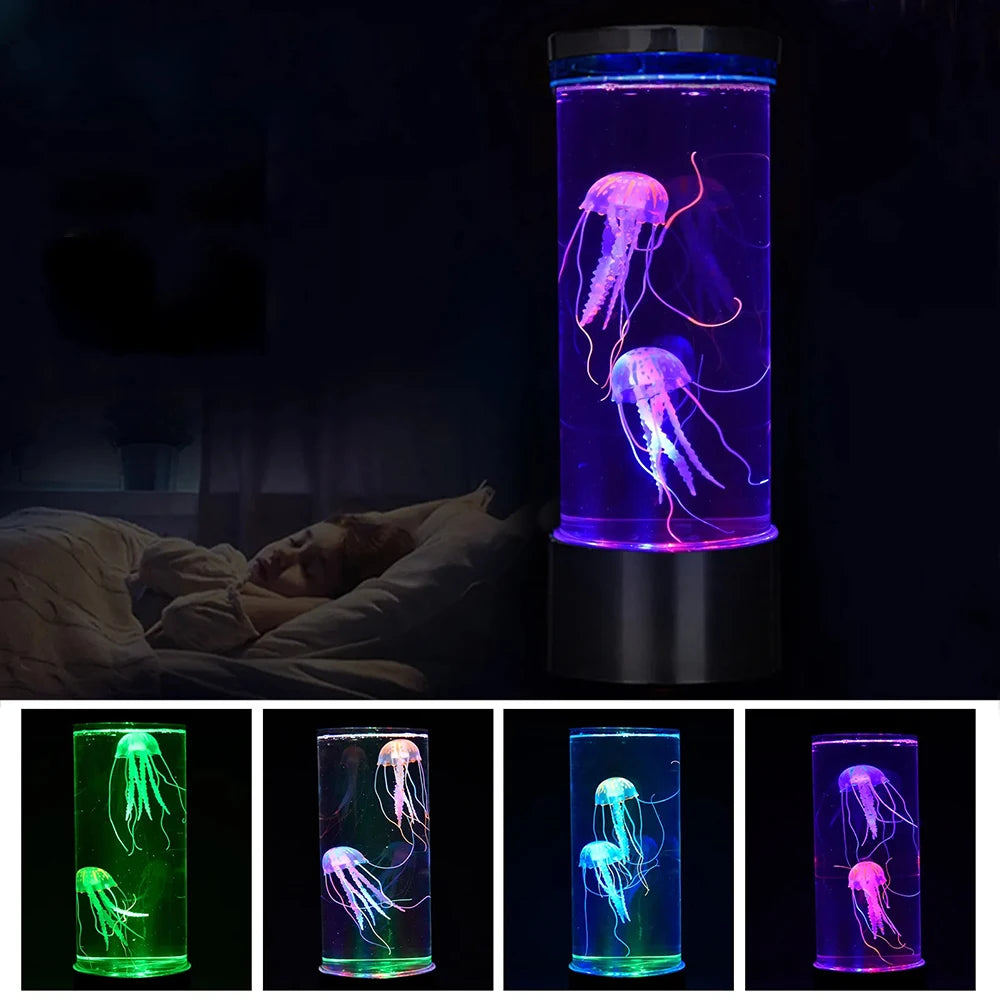 Color-Changing Jellyfish Night Lamp