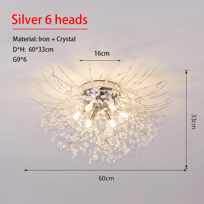 Dandelion Crystal Chandelier