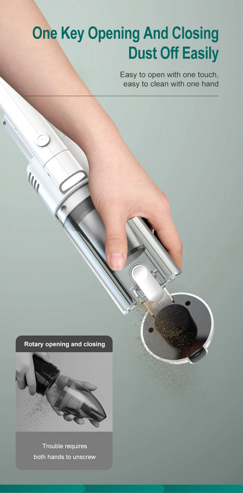 15000Pa Handheld Wireless Vacuum Cleaner