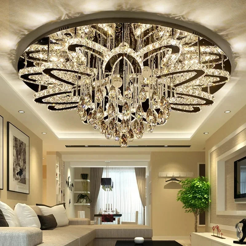 The Dimmable Crystal Chandelier