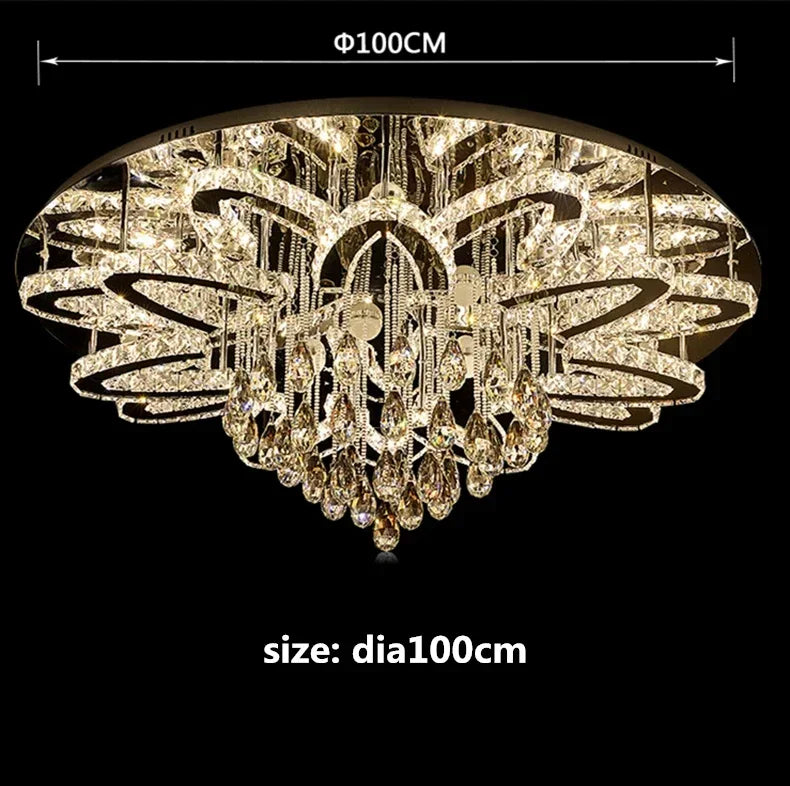 The Dimmable Crystal Chandelier