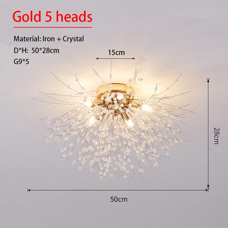 Dandelion Crystal Chandelier