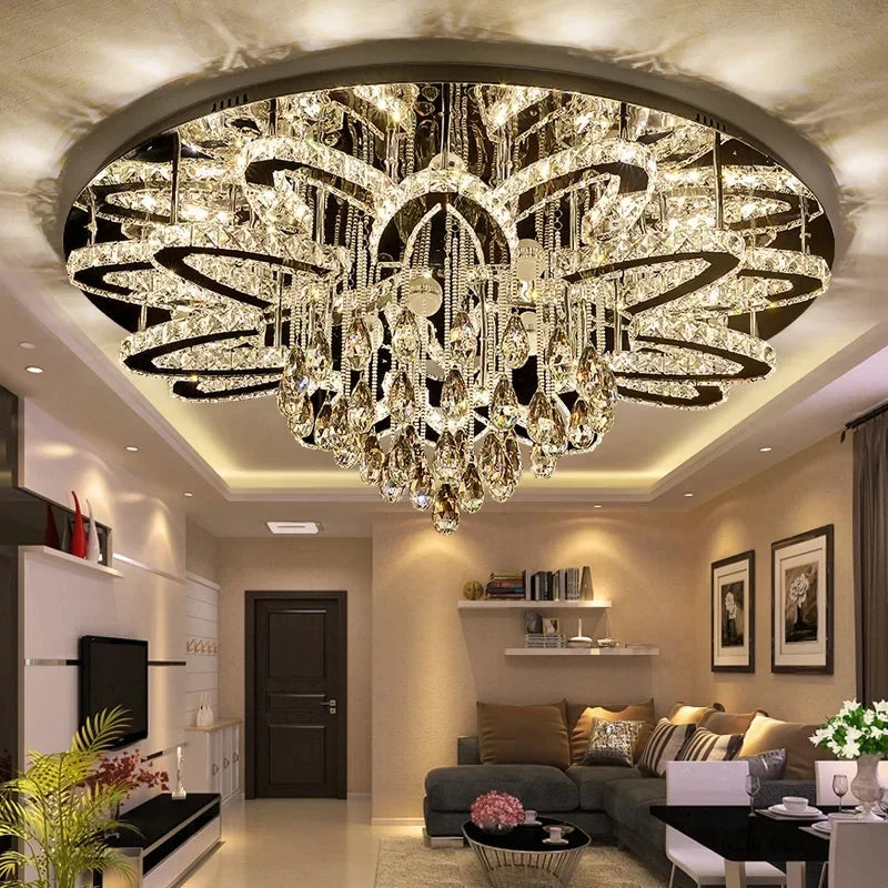 The Dimmable Crystal Chandelier