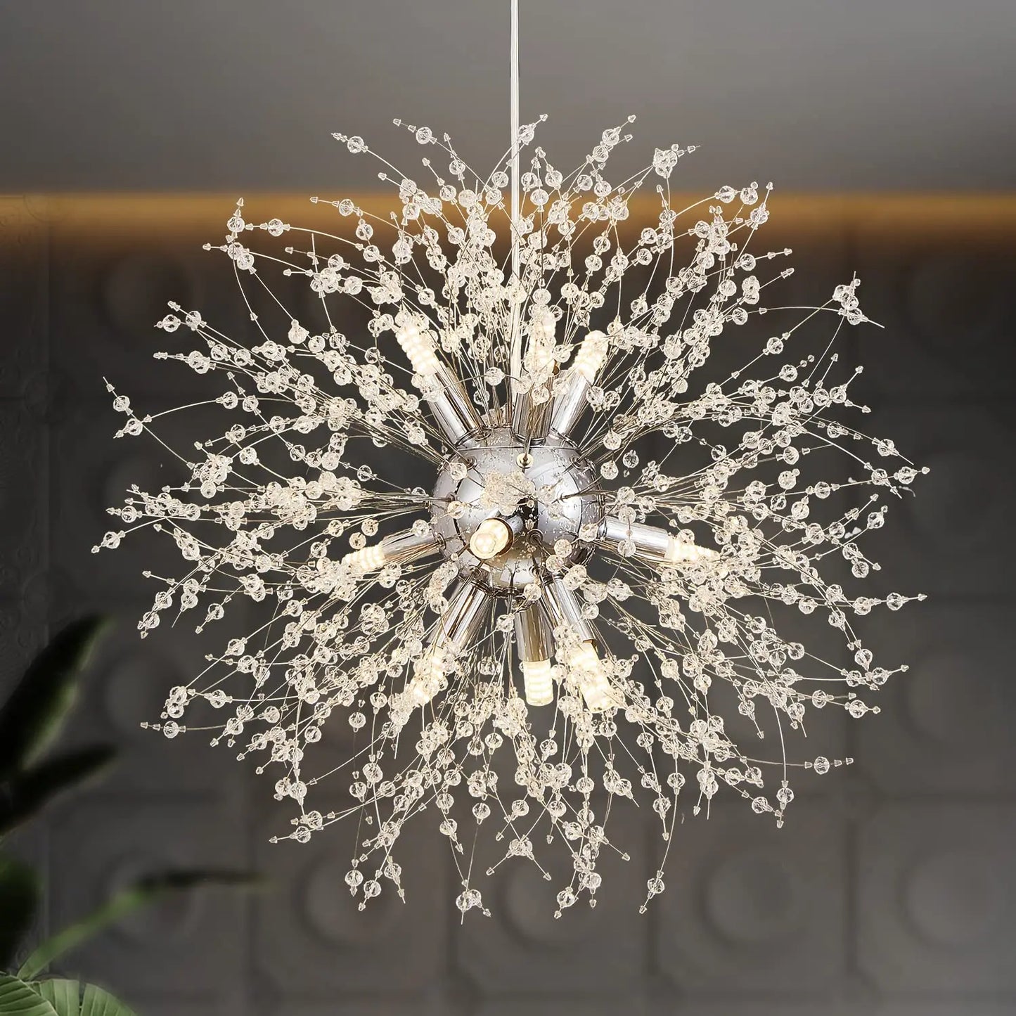 The Spiky LED Chandelier