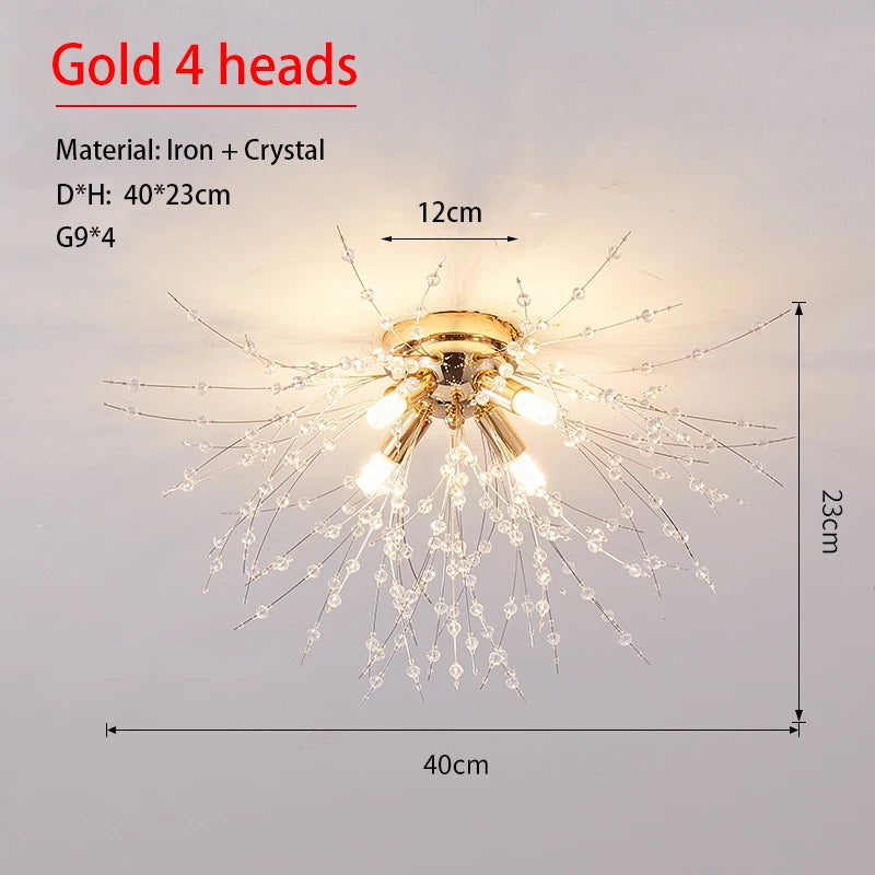 Dandelion Crystal Chandelier