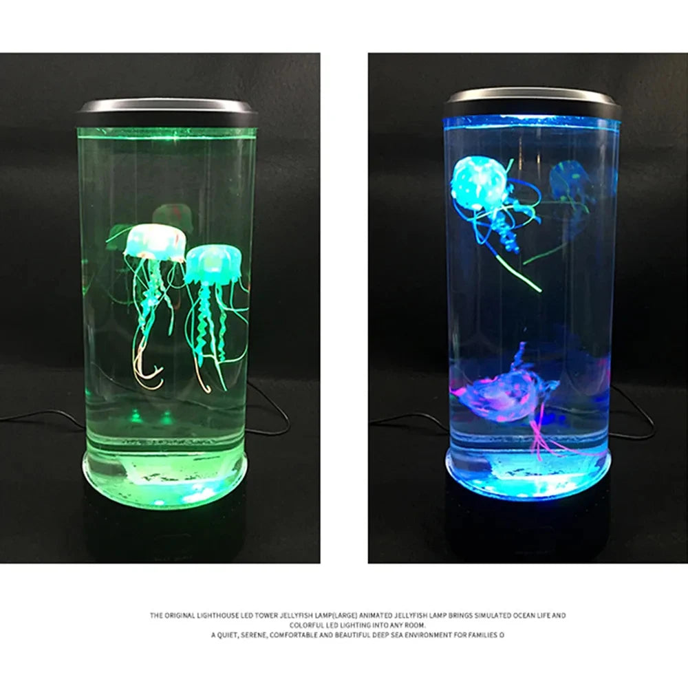 Color-Changing Jellyfish Night Lamp