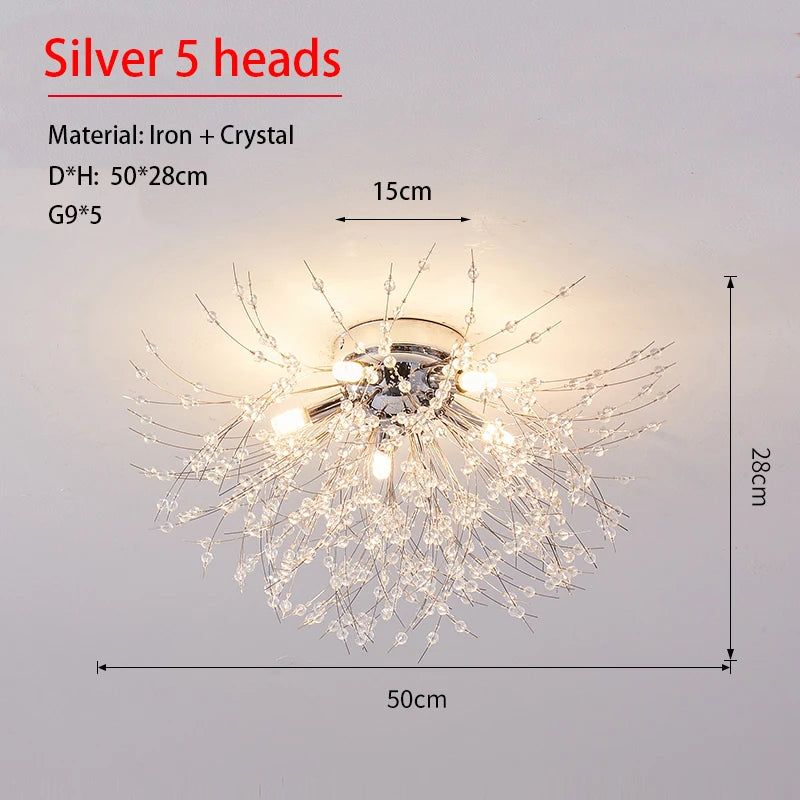 Dandelion Crystal Chandelier