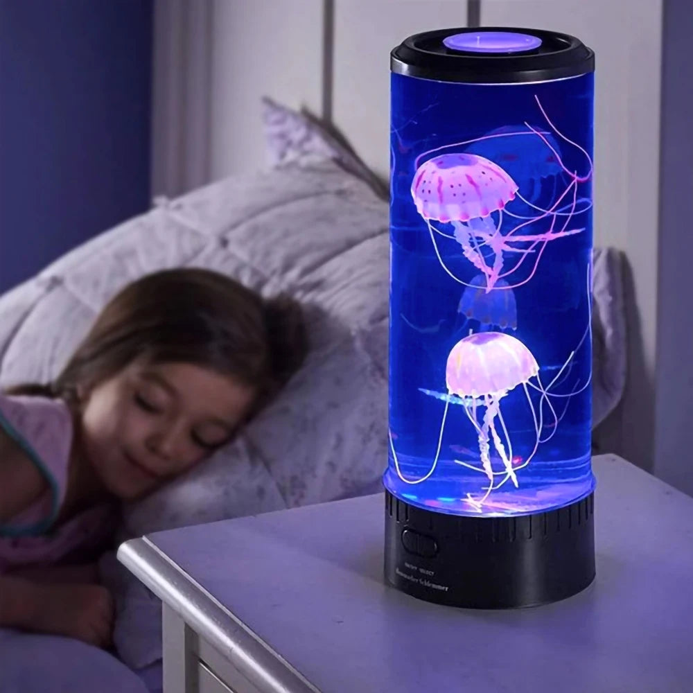 Color-Changing Jellyfish Night Lamp