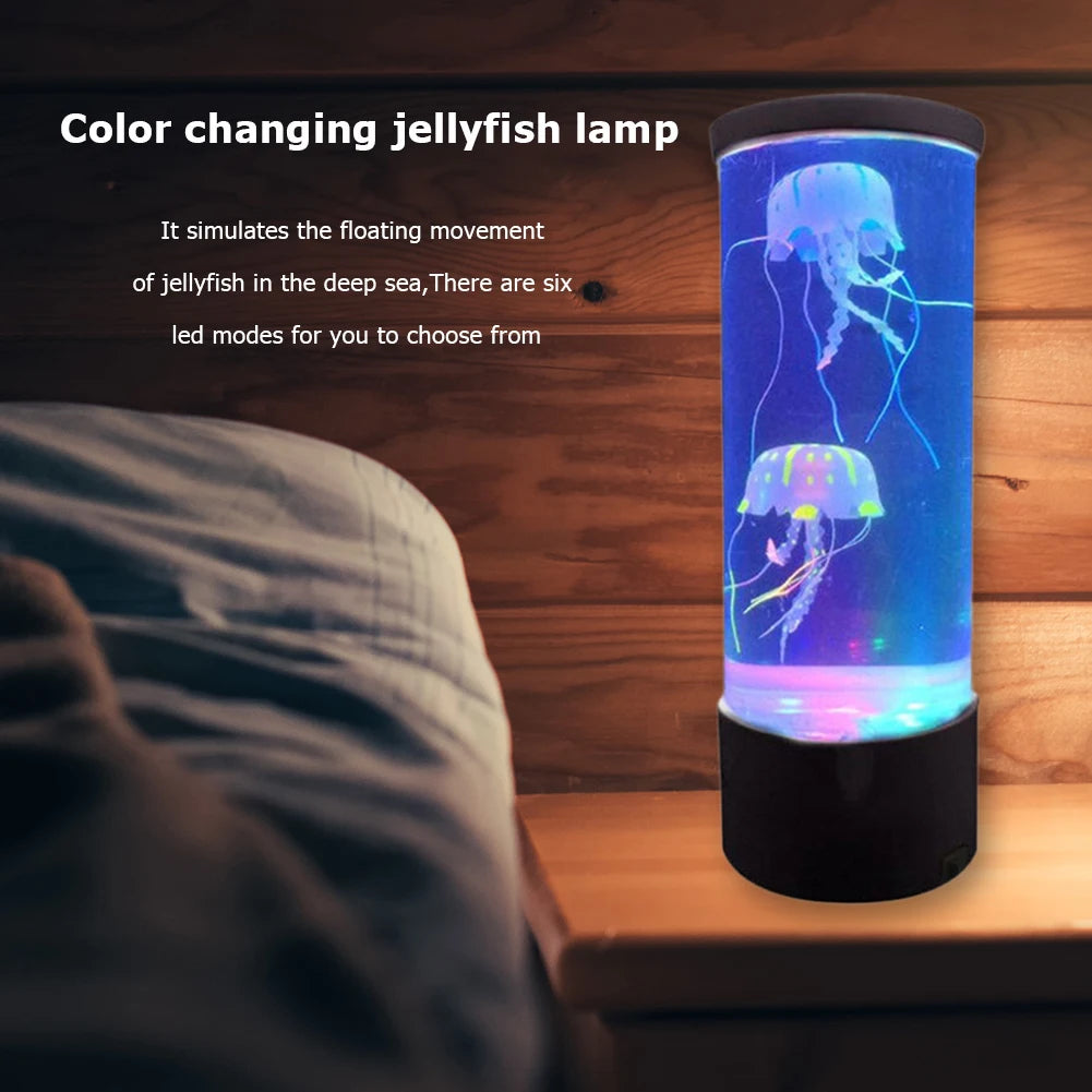 Color-Changing Jellyfish Night Lamp