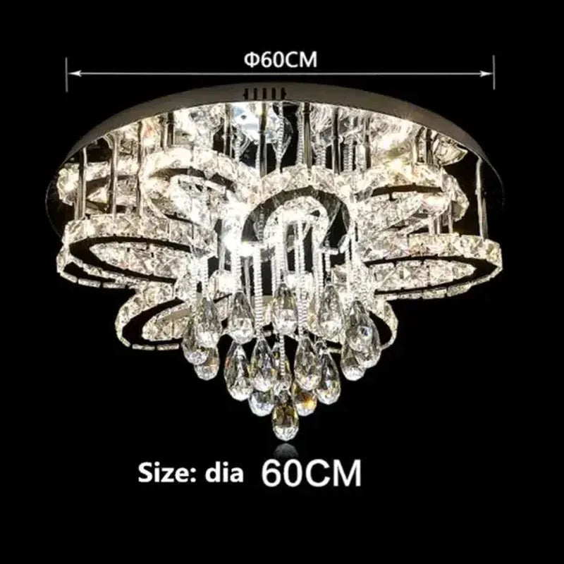 The Dimmable Crystal Chandelier