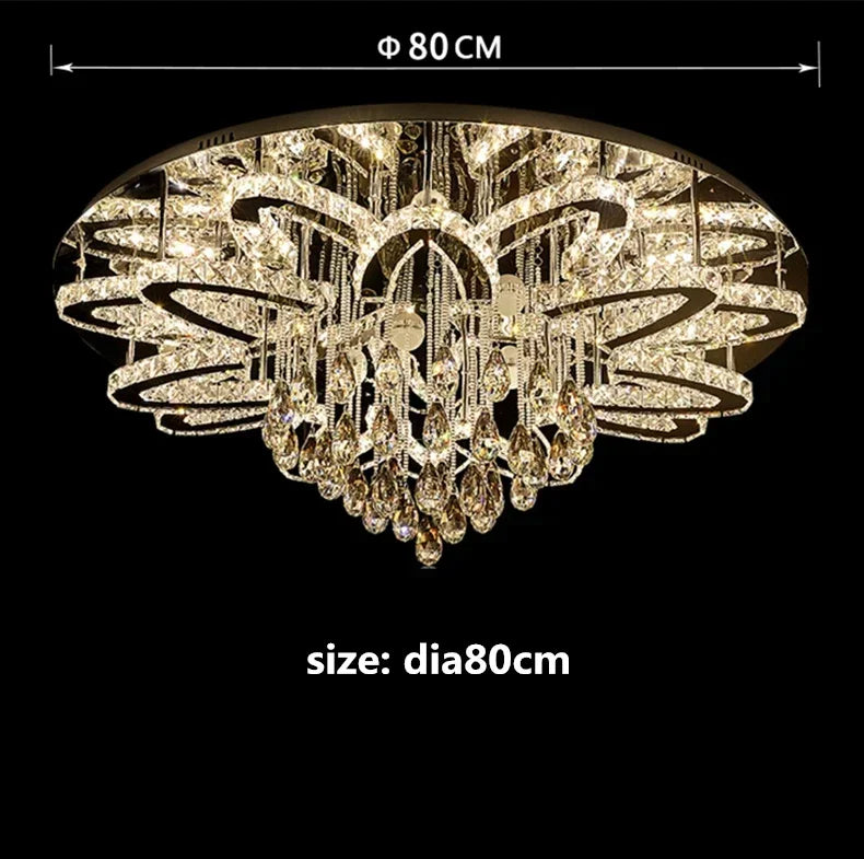 The Dimmable Crystal Chandelier