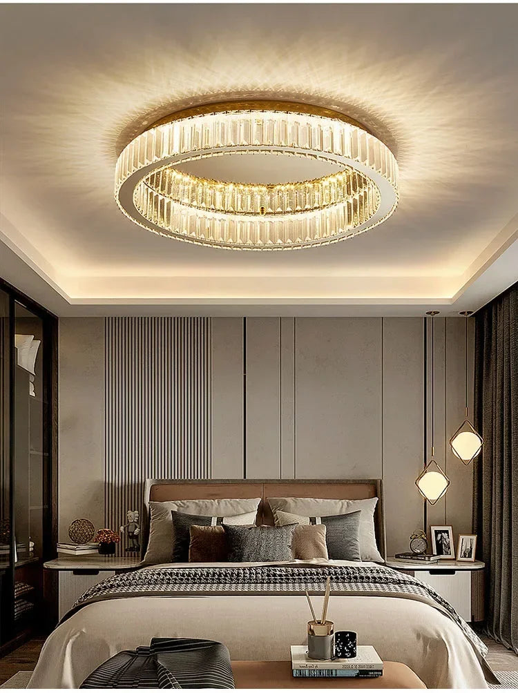 The Circle Crystal Ceiling Lamp