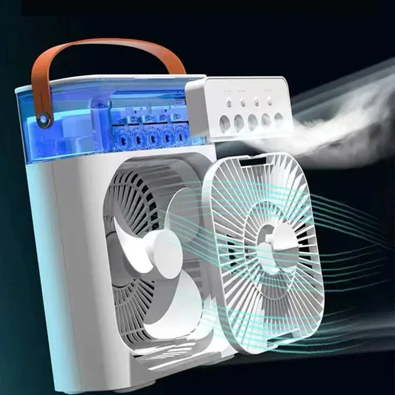 Air Conditioners Fan USB Electric Fan LED