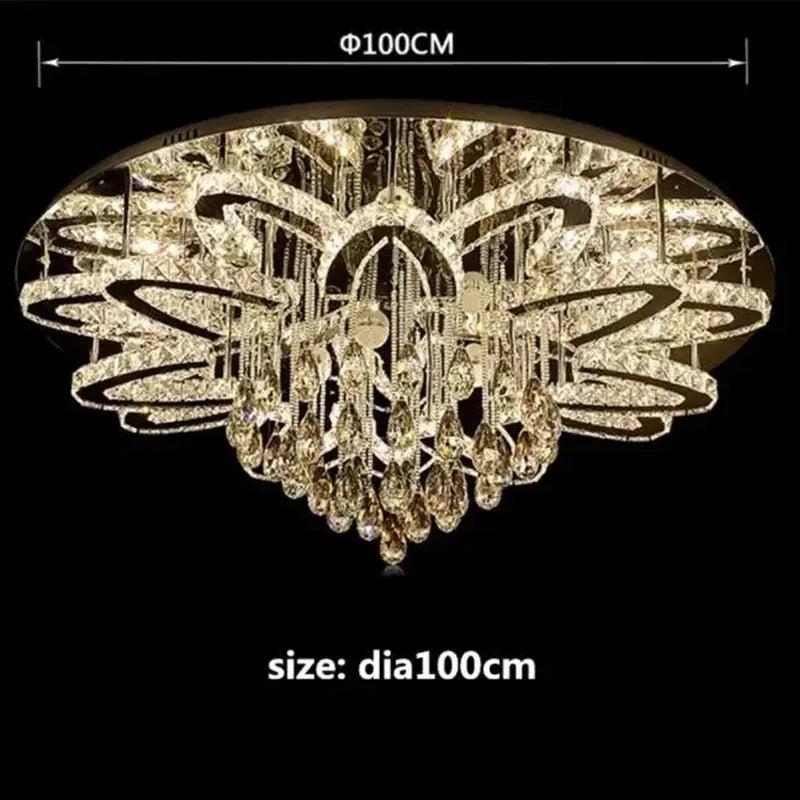 The Dimmable Crystal Chandelier