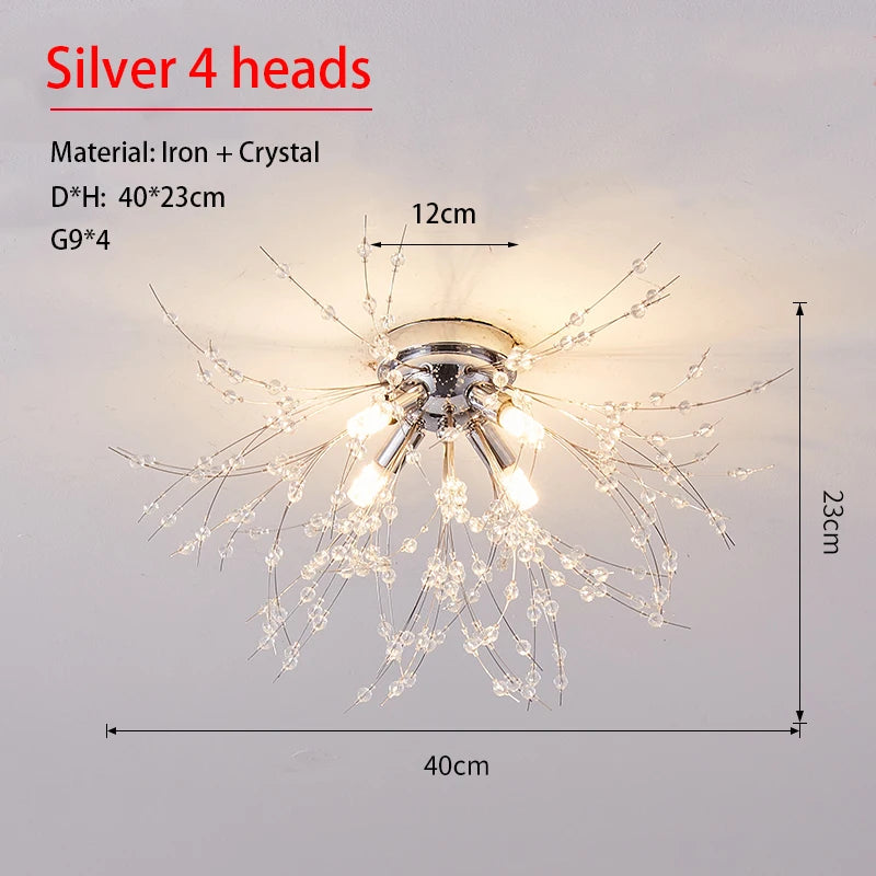 Dandelion Crystal Chandelier