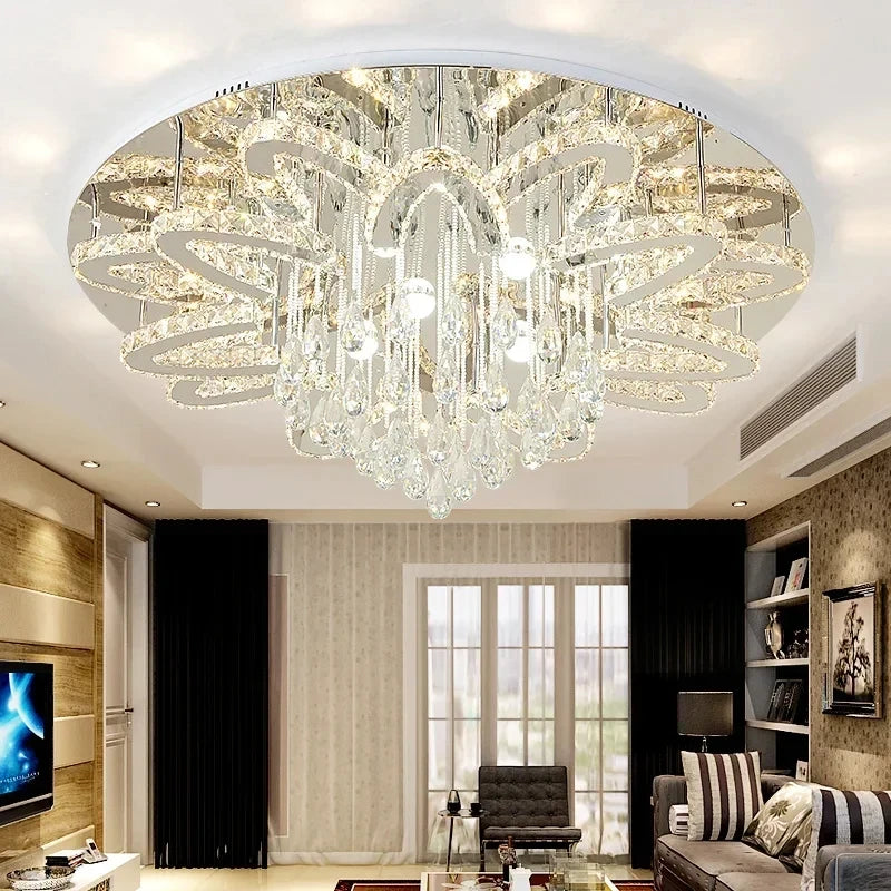 The Dimmable Crystal Chandelier