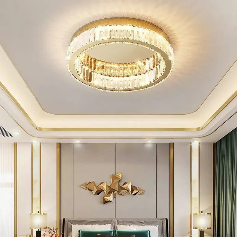 The Circle Crystal Ceiling Lamp