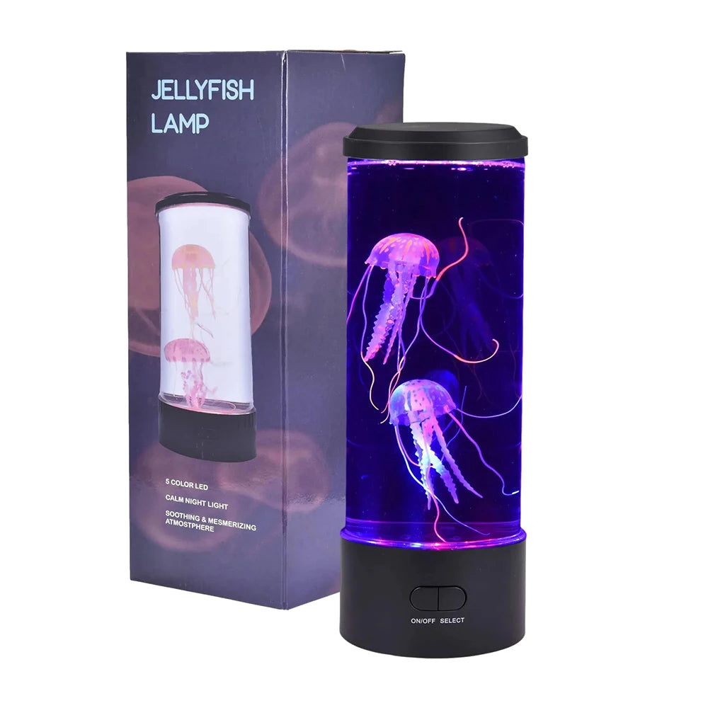 Color-Changing Jellyfish Night Lamp