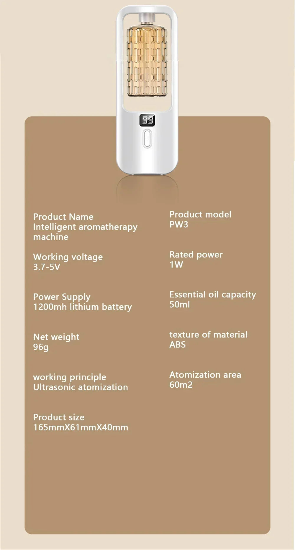 Essential Oil Diffuser Multi Function Aromatherapy Nebulizer