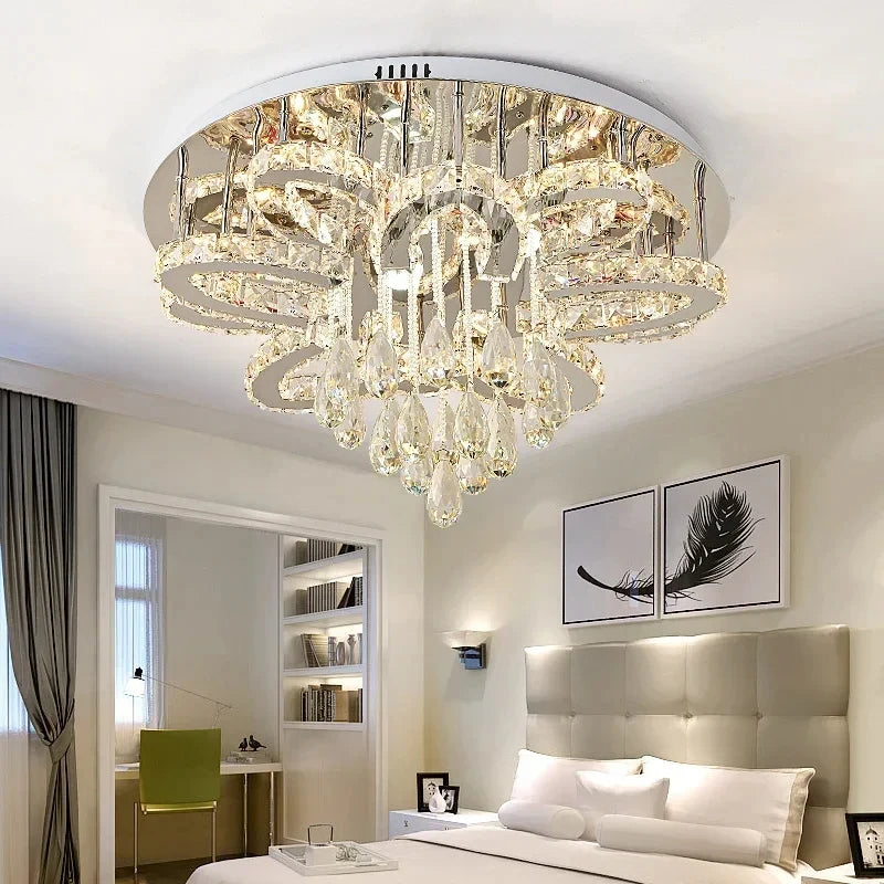 The Dimmable Crystal Chandelier