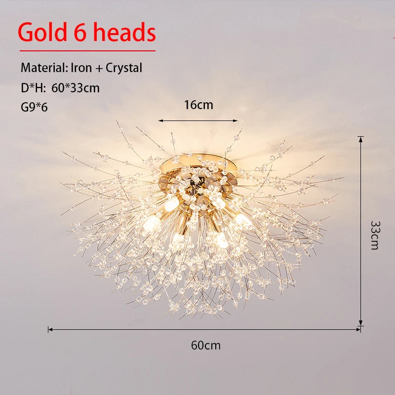 Dandelion Crystal Chandelier